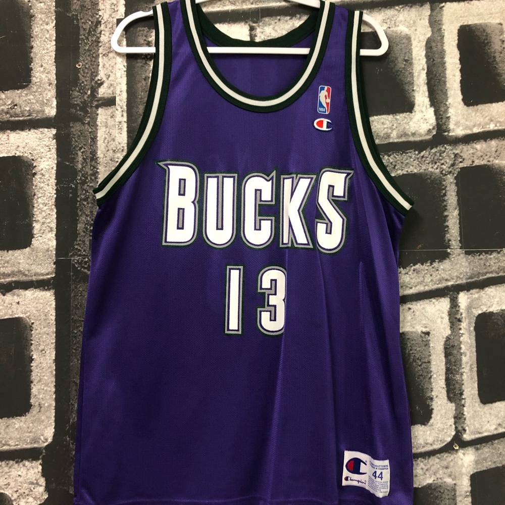 Glen Robinson Milwaukee Bucks champion jersey